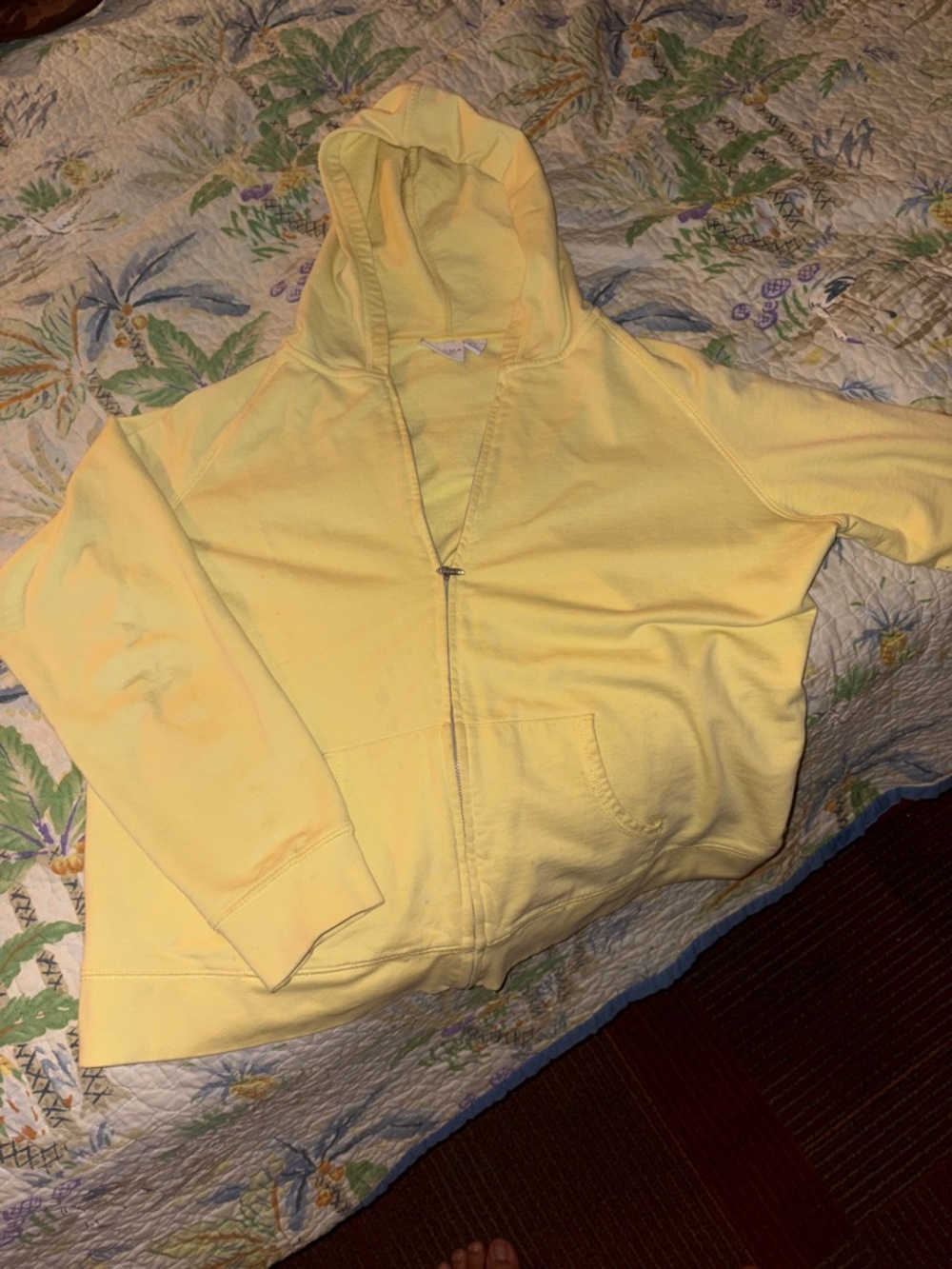 Butter Yellow Sonoma Zip-Up Hoodie - Picture 2 of 3